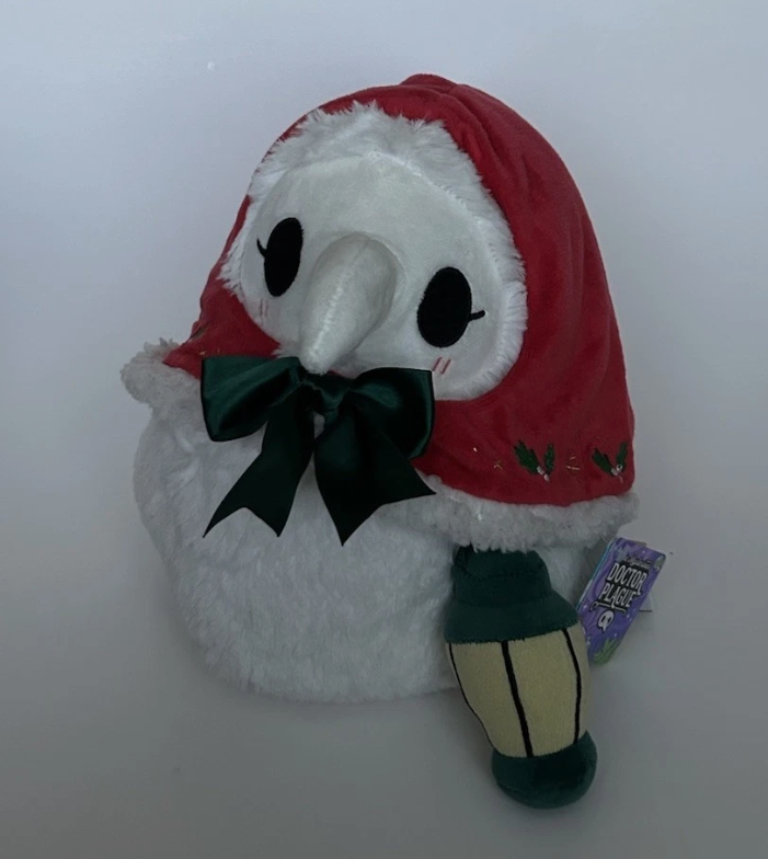 Squishable Santa & Mrs. Claus Plague Doctor 11” Plush Set Christmas Holiday NWT
