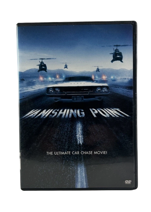 Vanishing Point (1971) US & UK Versions (DVD, 2003 w/ Insert) Car Chase Classic