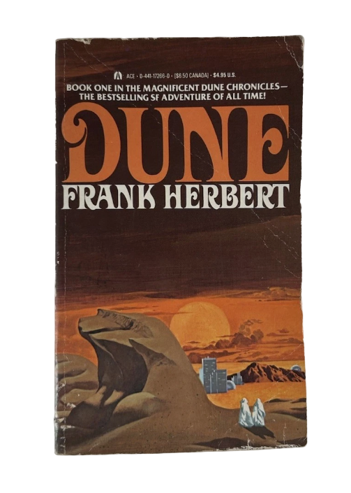 DUNE by Frank Herbert 1987 Ace Edition Paperback