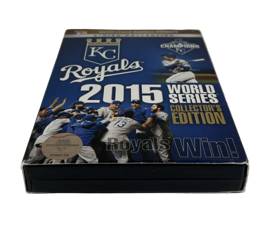 2015 Kansas City Royals World Series Collectors Edition 8 DVD Boxed Set Baseball