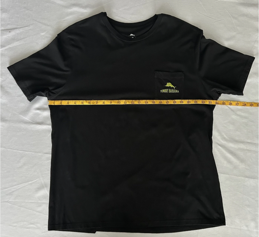 Tommy Bahama PICKLEBALL THIRST PLACE CHAMP Black T-Shirt Size XL