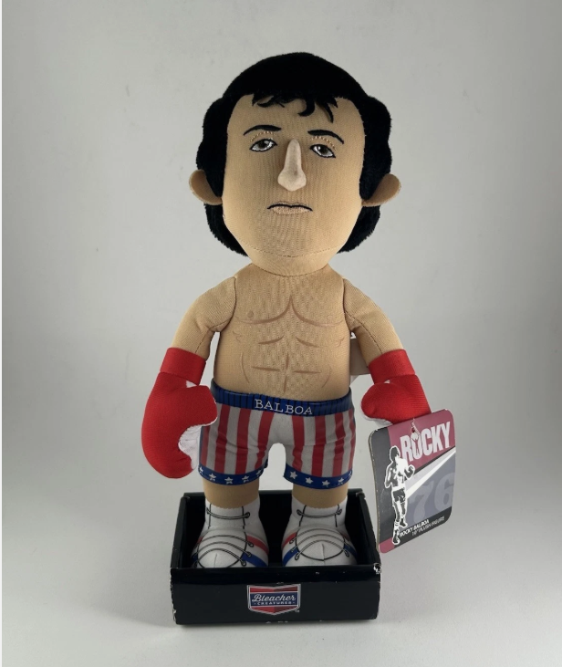 Bleacher Creatures ROCKY BALBOA (Rocky 4) 10” inch Sylvester Stallone Plush Doll