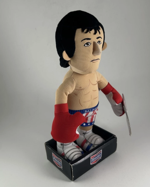 Bleacher Creatures ROCKY BALBOA (Rocky 4) 10” inch Sylvester Stallone Plush Doll