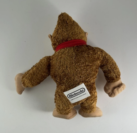 Nintendo Super Mario Bros DONKEY KONG Chenille Kellytoy 8” inch Plush 2001