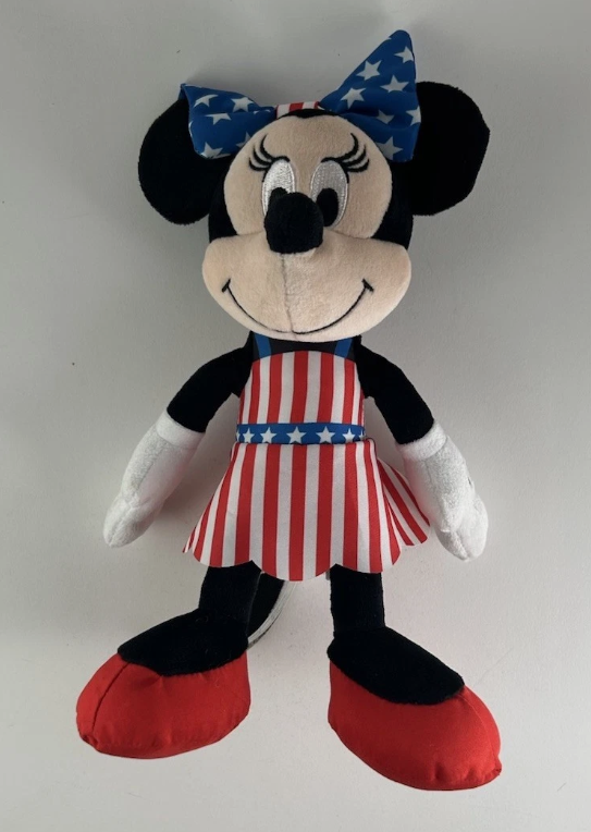 Disney Patriotic Mickey & Minnie Mouse 9-Inch Plush Set