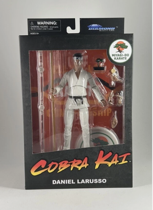 Cobra Kai Karate Kid DANIEL LARUSSO Action Figure Diamond Select Toys (NEW)