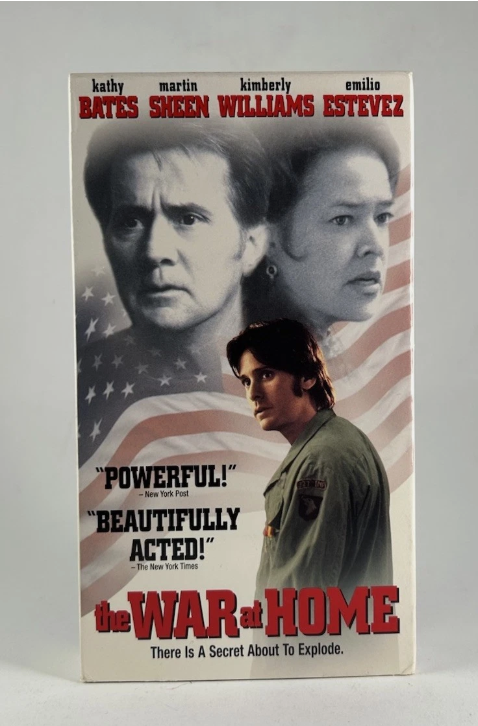 The War at Home (VHS, 1990) Kathy Bates, Martin Sheen, Veterans PTSD