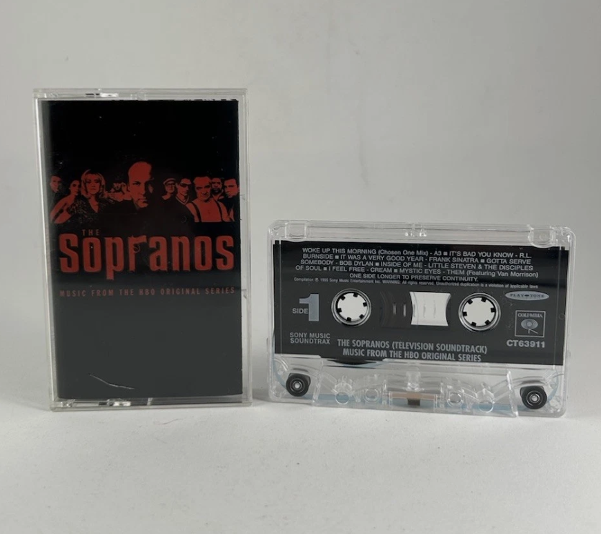 THE SOPRANOS - Music From The HBO Original Series (Cassette Soundtrack, 1999)