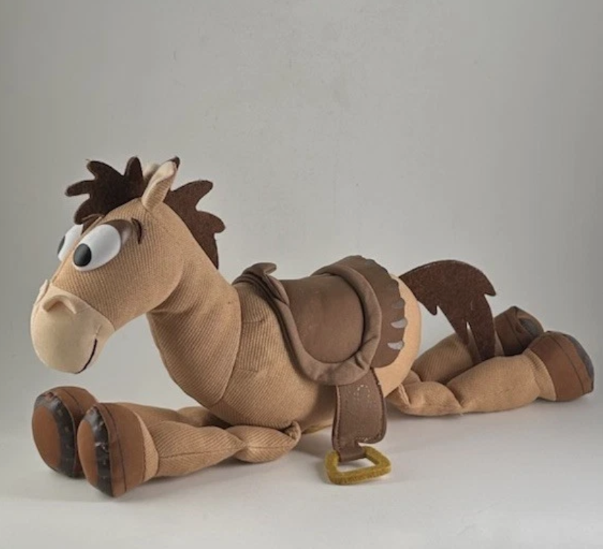 Disney Pixar Toy Story 4 Bullseye 12" Plush Horse w/ Sound by Thinkway Toys