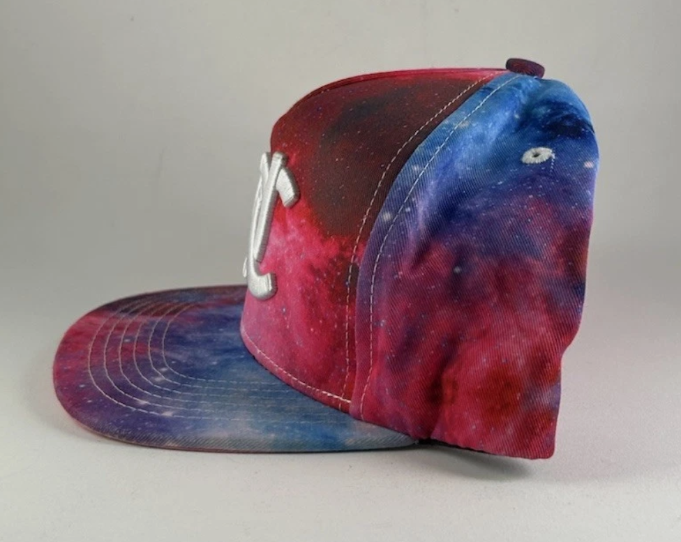 Insomniac EDC (Electric Daisy Carnival) SnapBack Cap Hat LED EDM Space Galaxy