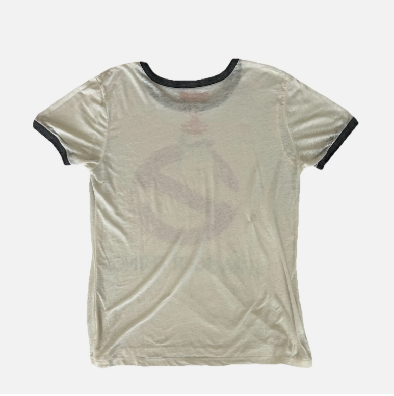 Stranger Things Ghostbusters Ringer Tee Shirt Sheer Lightweight Women’s Size XXL