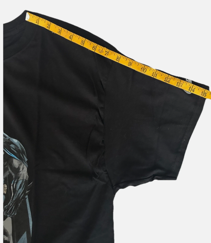 Rare Batman 80 Years Anniversary Promo Graphitti Black T Shirt Size X-Large XL