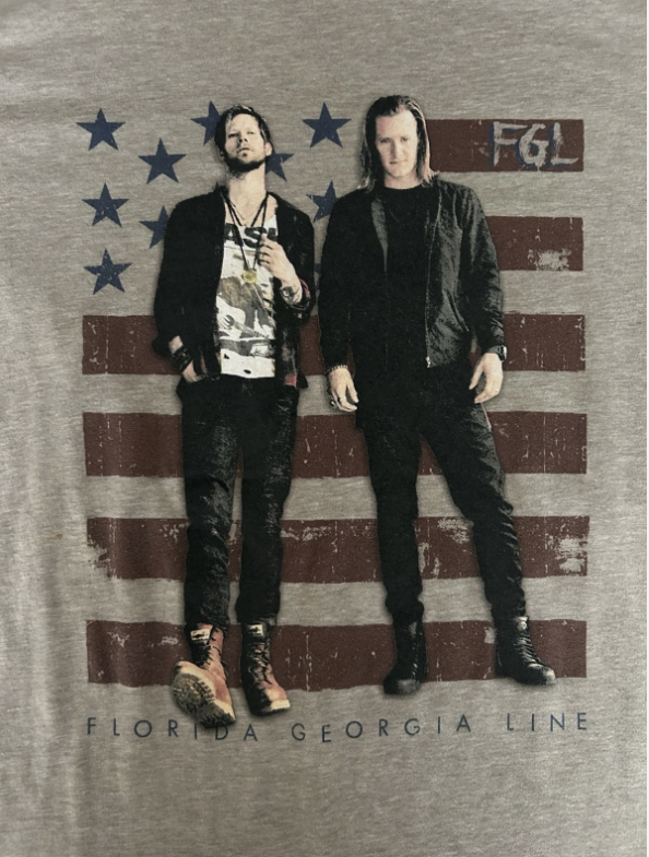 Florida Georgia Line Tour T-Shirt Next Level Apparel Mens Size XL
