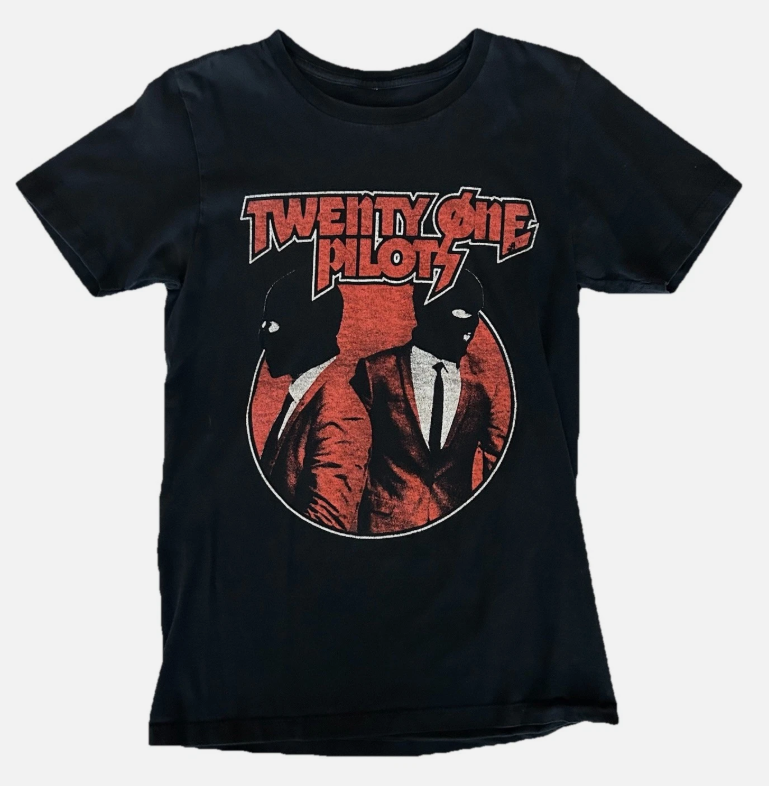 Twenty One Pilots Blurryface Rock Band Music Black T Shirt Size: Medium