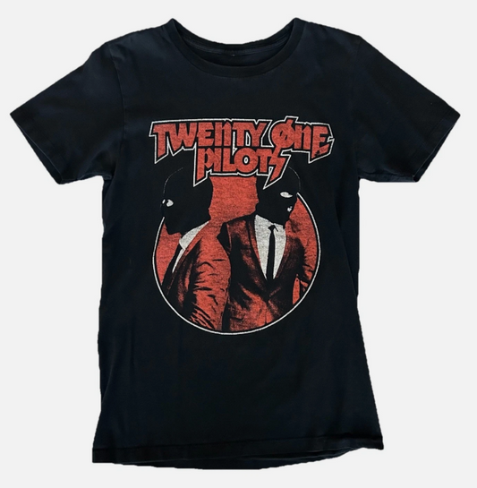 Twenty One Pilots Blurryface Rock Band Music Black T Shirt Size: Medium