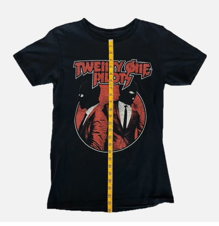 Twenty One Pilots Blurryface Rock Band Music Black T Shirt Size: Medium