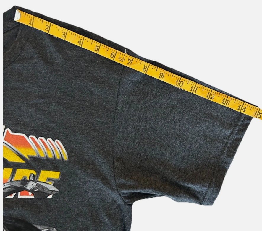 Back To The Future BTTF Delorean Retro Graphic T-Shirt Men’s Size: Medium NWT