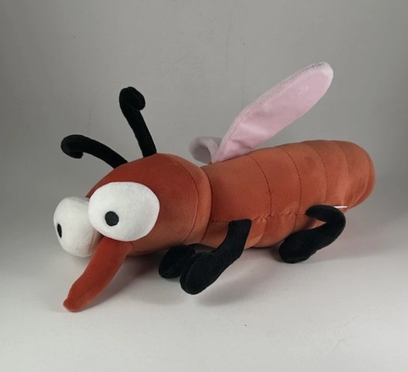 Moskinto 12” Inch Plush Mosquito Stuffed Promotional Toy