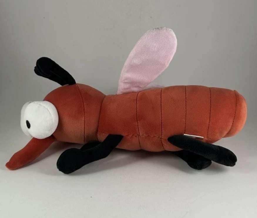 Moskinto 12” Inch Plush Mosquito Stuffed Promotional Toy