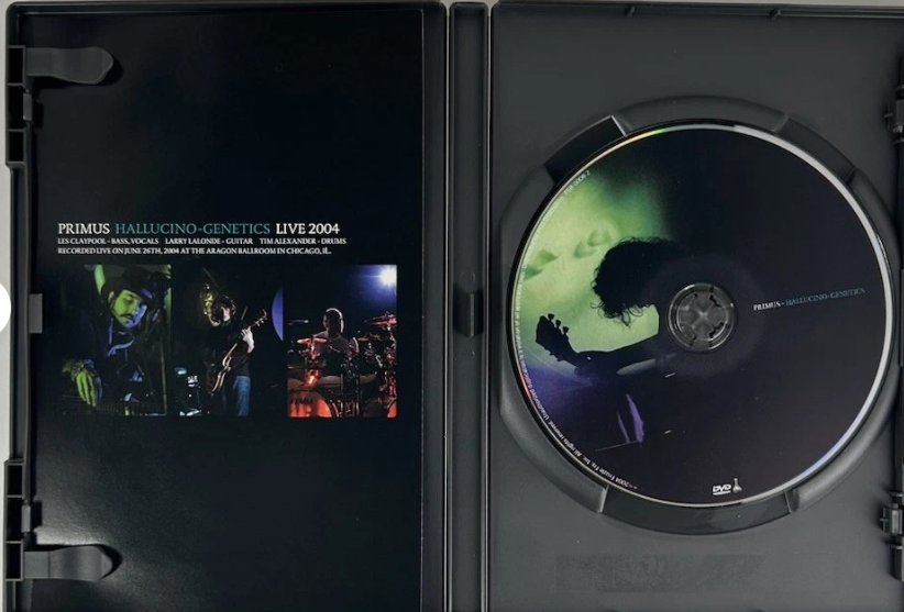 Primus Hallucino-Genetics Live 2004 (DVD, 2004) Aragon Ballroom Chicago, IL OOP