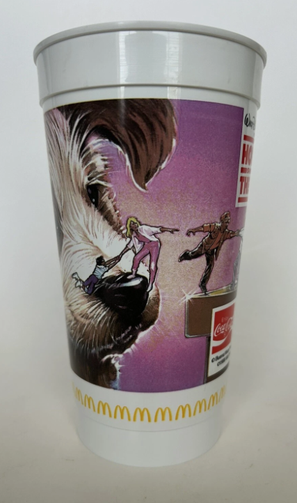 Vintage 1988 Honey I Shrunk the Kids McDonalds Plastic Coca-Cola Cup