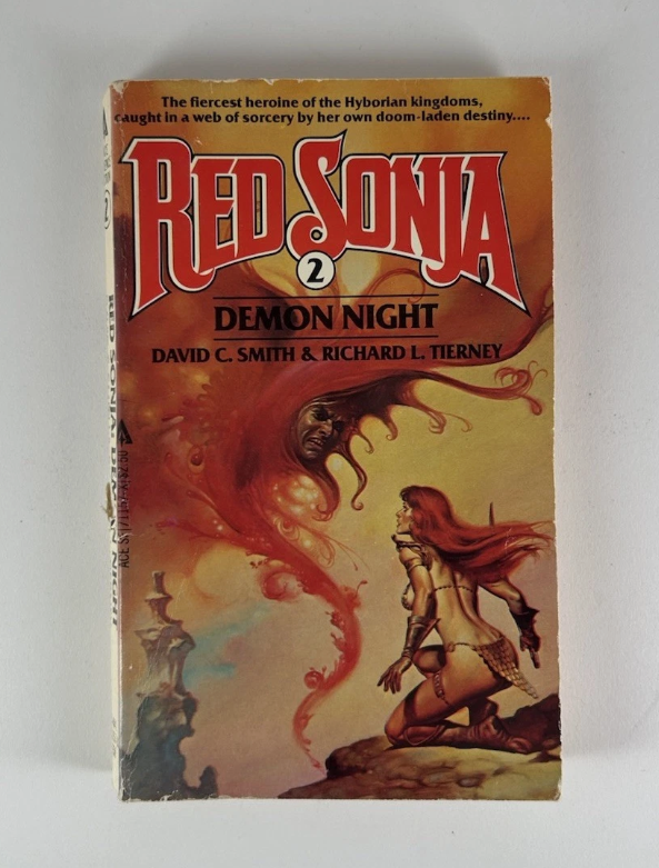 Red Sonja #2: Demon Night David C. Smith & Richard L. Tierney Ace Paperback OOP