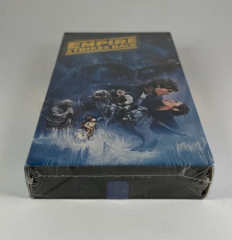 STAR WARS The Empire Strikes Back (VHS, 1992) Factory Sealed w/ Fox Watermarks