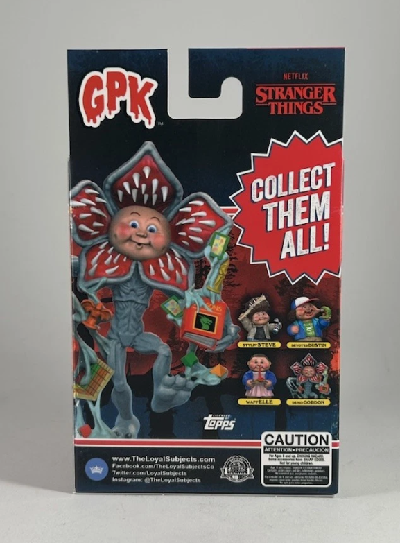 GPK Garbage Pail Kids x Stranger Things DemoGORDON Figure Loyal Subjects NEW