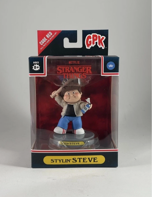 GPK Garbage Pail Kids x Stranger Things STYLIN’ STEVE Figure Loyal Subjects NEW