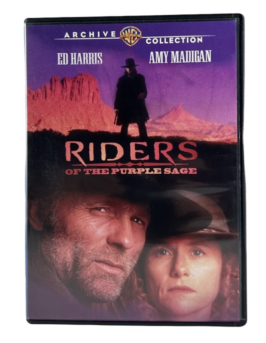 Riders of the Purple Sage (1995) Ed Harris, Amy Madigan (DVD, 2012) WB Archive