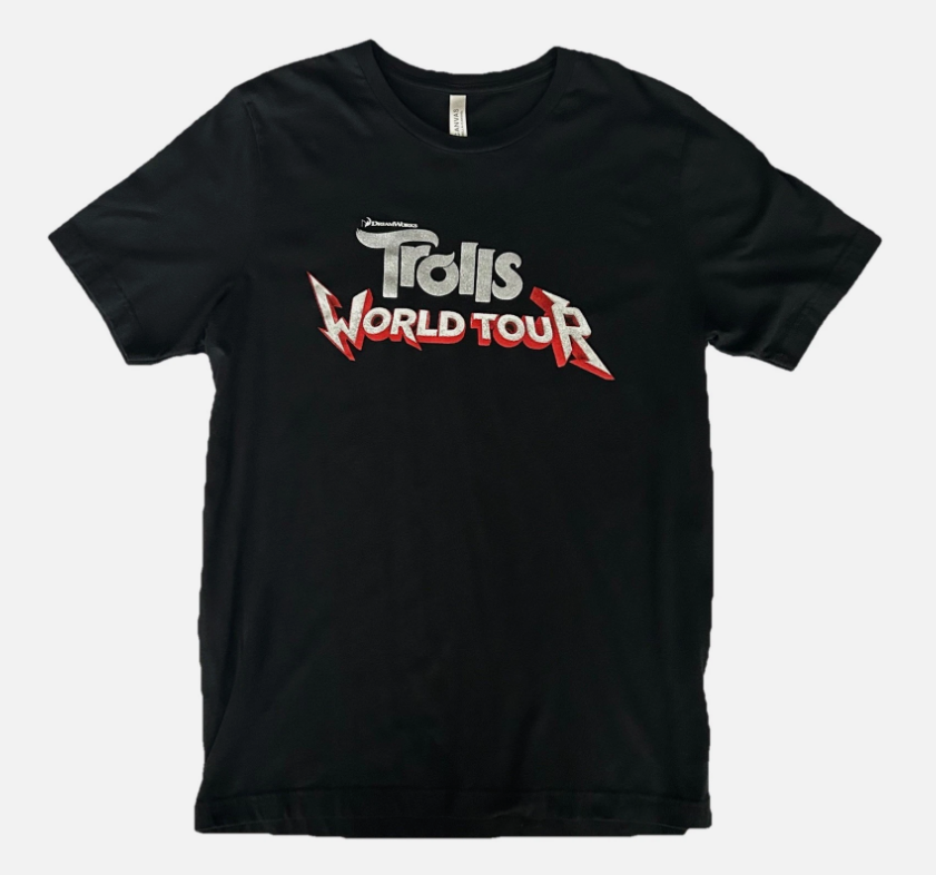 Rare Dreamworks TROLLS World Tour Promo T-Shirt Size XL