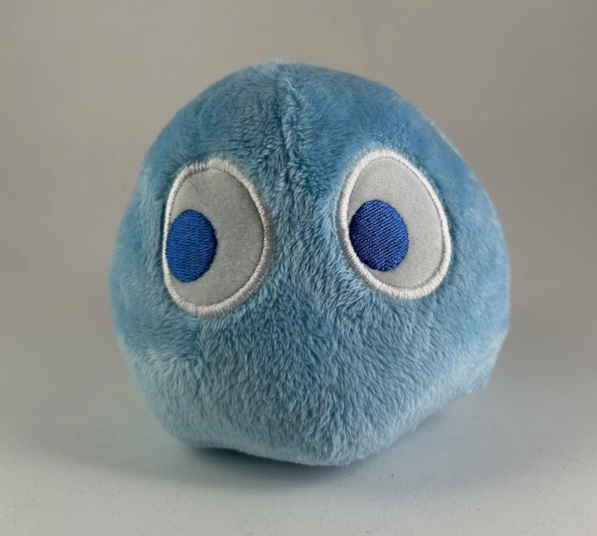 Pac-Man INKY THE BLUE GHOST 6” Inch Plush Toy Namco