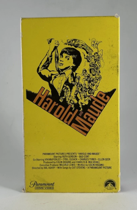 Harold and Maude (1971) Bud Cort, Ruth Gordon (VHS, 1980) Cult Classic Comedy