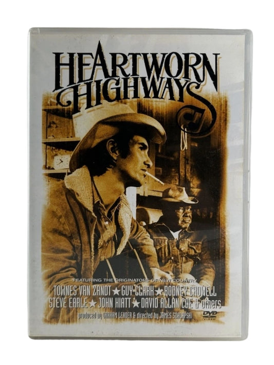 Heartworn Highways (DVD, 2003) Townes Van Zandt, David Allan Coe, RARE OOP