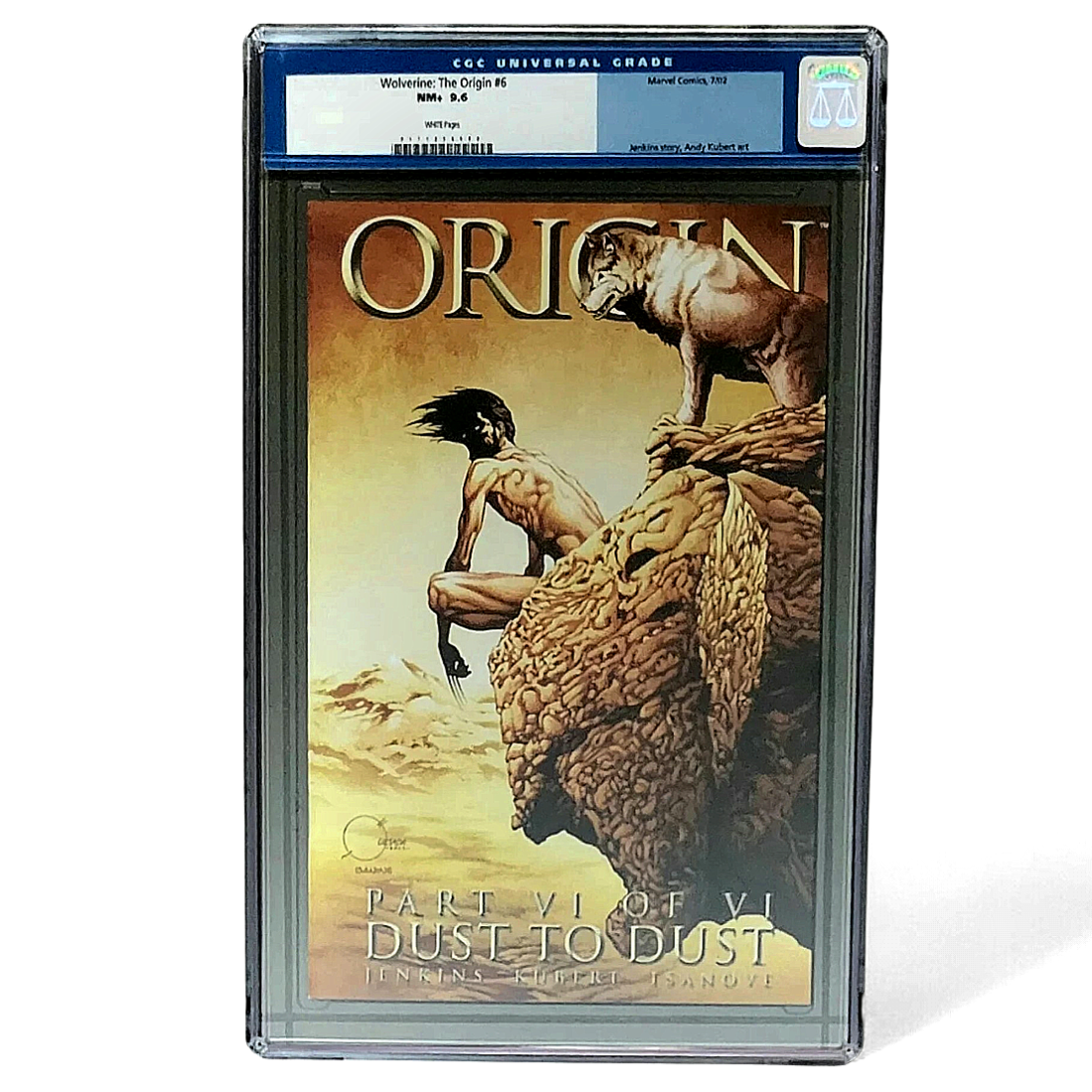 WOLVERINE: THE ORIGINS #6 CGC 9.6 JOE QUESADA COVER 7/2002